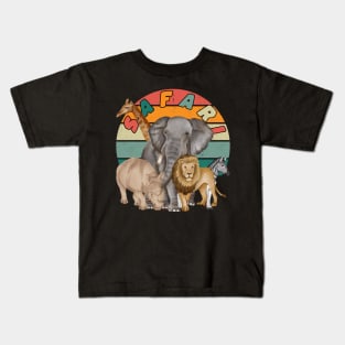 Safari animals Kids T-Shirt